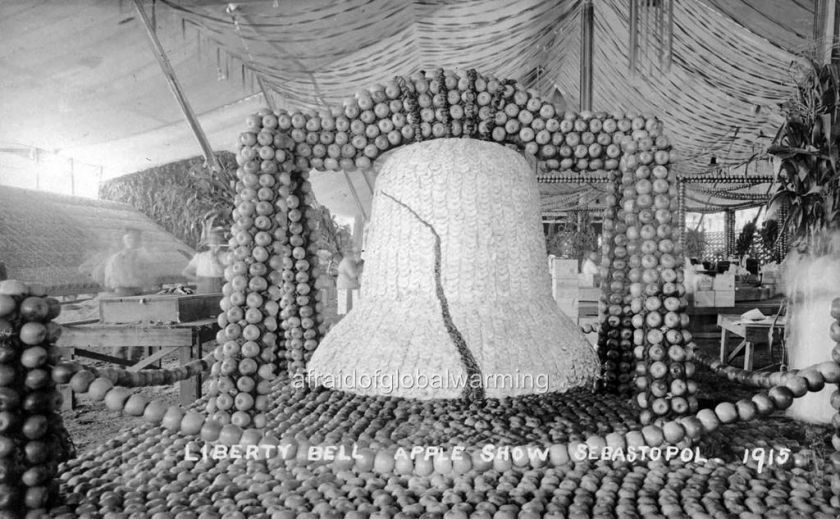 Photo 1915 Apple Show Liberty Bell Sebastopol, Calif  