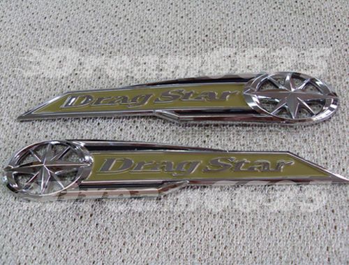 Yamaha Dragstar XVS 400 650 DS250 Custom emblem decal  