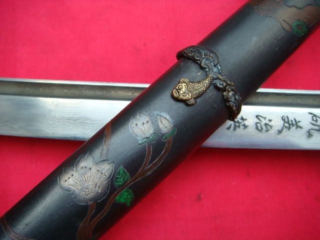 HANDMADE JAPANESE SAMURAI SWORD KATANA DAMASCUS BLADE STEEL 