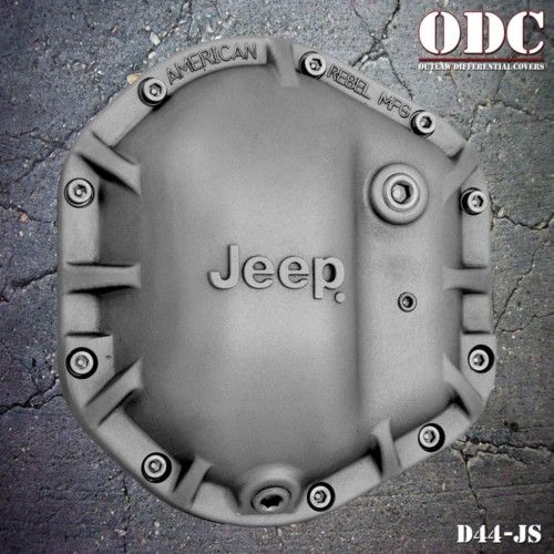 JEEP CLASSIC DIFFERENTIAL COVER DANA 44 in sandblast finish ODC D44JS 