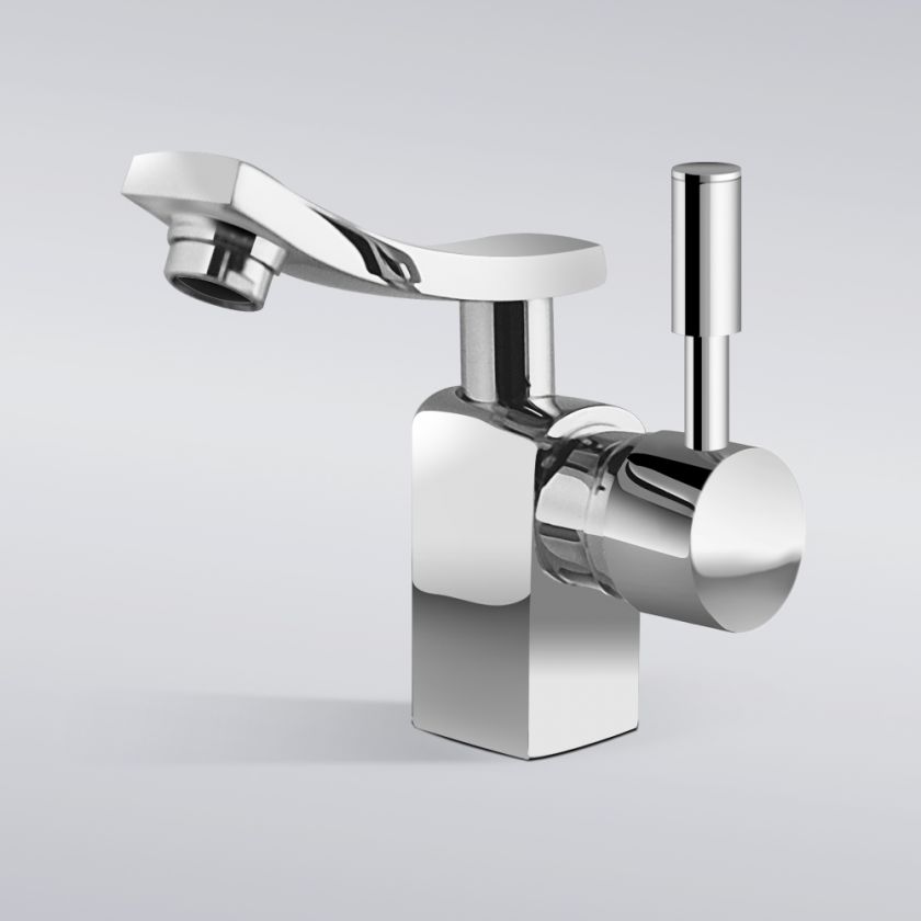 Euro Modern Bathroom Vanity Sink Lavatory Faucet Chrome  