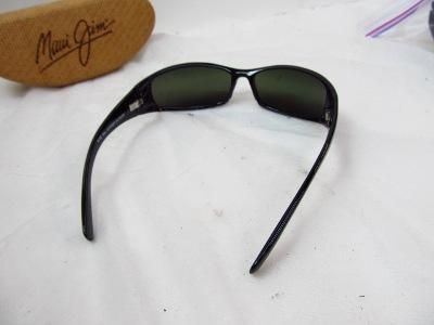 Maui Jim Hoku Sunglasses Gloss Black Neutral Grey MJ 162 02  