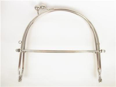 inch Portable Purse Frame 1pc  NICKEL  