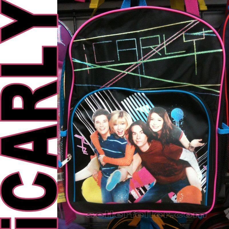 iCARLY RAZZLE DAZZLE   NICKELODEON Backpack Book Bag  