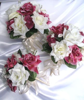 Our full selection of quality Silk Wedding Flowers are available in a 