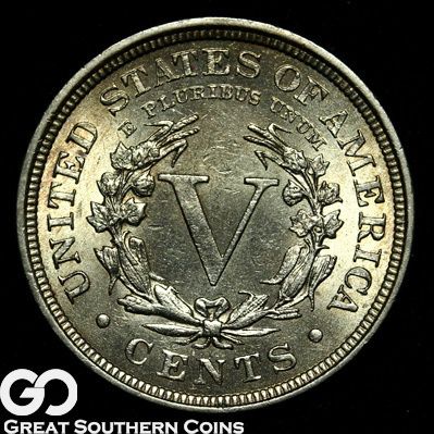 1906 Liberty V Nickel NEAR GEM BU++/GEM BU ** BEAUTIFUL  