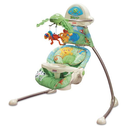 FISHER PRICE Rainforest Open Top Cradle Swing J8518  