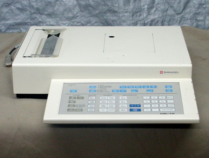 Shimadzu Spectrophotometer DR 15 RF 5000u  