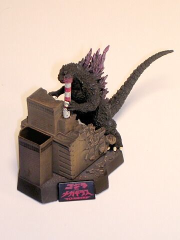 BANDAI GODZILLA 2000 DIORAMA FIGURE YUJI SAKAI S2 COMPLETE WORKS 