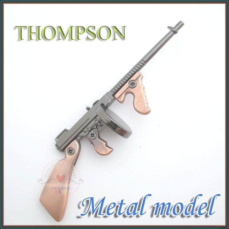 Cross Fire Miniature Metal SUBMACHINE Gun Model TRENCH BROOM Boutique 