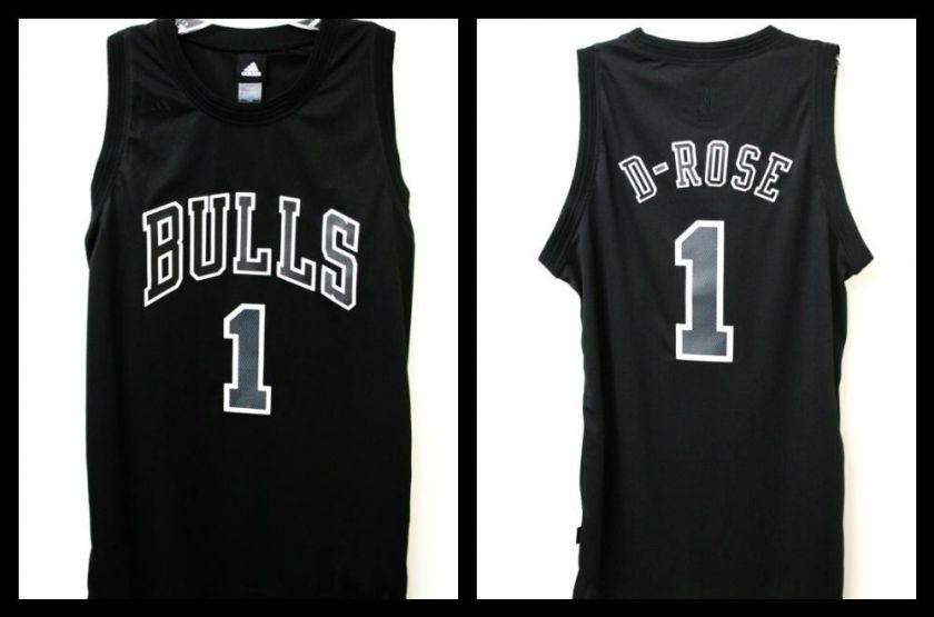 adidas Chicago Bulls Derrick D Rose 2012 LIMITED EDITION Black 