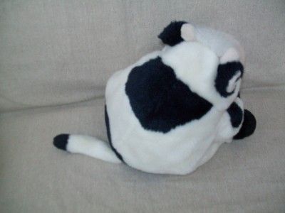 AURORA FAT COW PLUSH SITTING BEAN FILLED TUSHY  