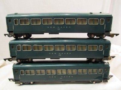   CAR 3 NEW HAVEN PASSENGER 650   CARS 718   651 BAGGAGE CAR 732  