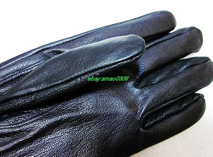 New Mens Real Sheepskin gloves (100% leather)   