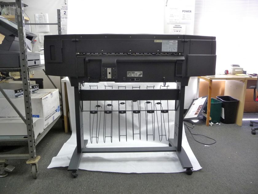 HP DESIGNJET 1055CM 36 COLOR INK JET WIDE FORMAT PRINTER PLOTTER 