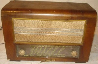 UNR COBAR Belgium 1952 Tube Radio, RÖHRENRADIO, AlNiCo SPEAKER, MORE 