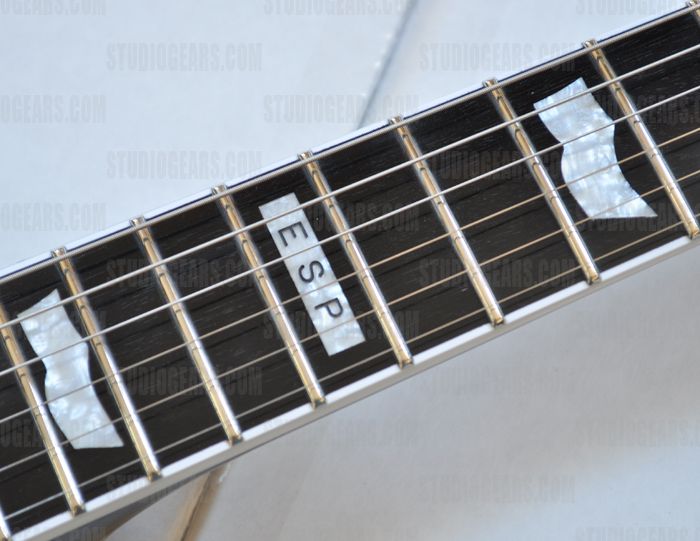 ESP Eclipse II MYBLK Electric Guitar in Mystic Black w/case Made in 