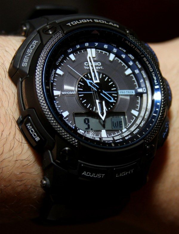 NEW IN BOX CASIO PROTEK ATOMIC SOLAR ALTI, BARO, COMPASS PRW5000Y 1 