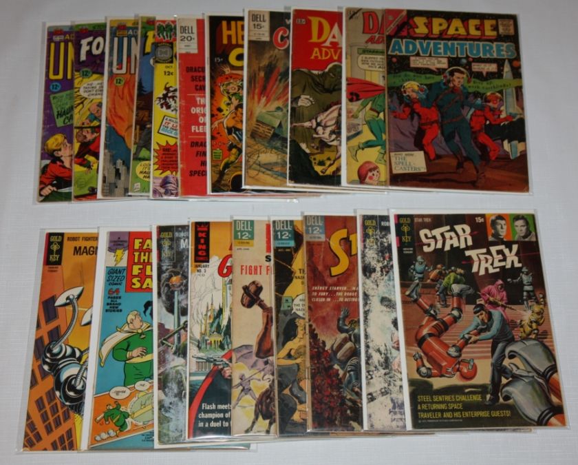 SCI FI COMIC LOT Magnus Forbidden Daring Adventures Unknown Space STAR 