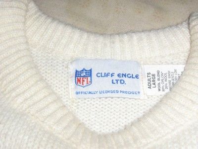 vintage SUPERBOWL CLIFF ENGLE redskins sweatshirt LARGE  