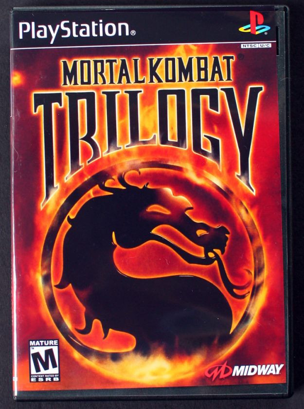 Mortal Kombat Trilogy PS1 Custom Case *NO GAME*  