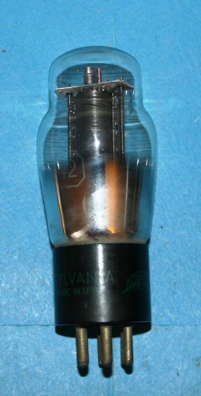 Rare 42 SYLVANIA ELECTRON VACUUM TUBE  