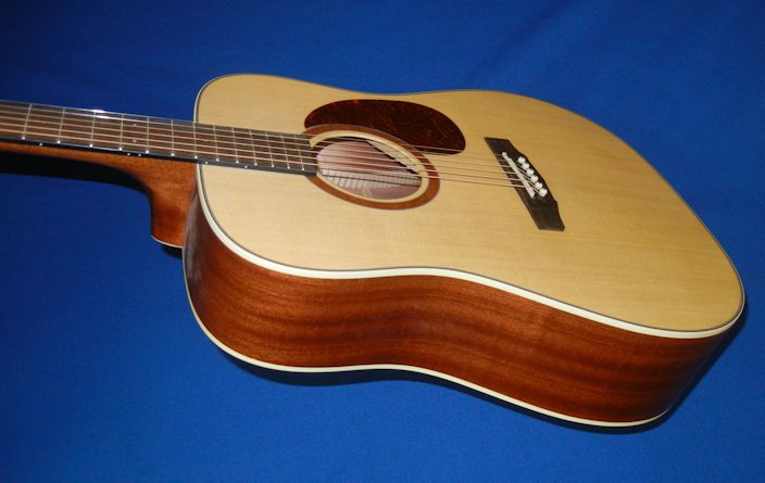 CORT EARTH 100 SOLID TOP ACOUSTIC GUITAR W/ MANY EXTRAS PLEASE SEE 