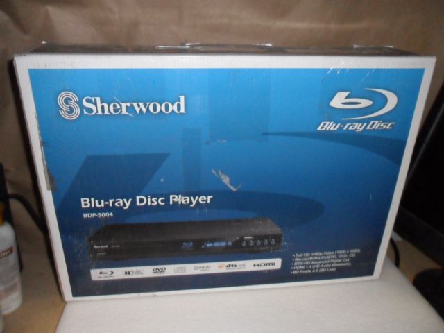 Sherwood BDP 5003 Blu Ray 1080i 1080p Disc Player (Black) 93279835602 