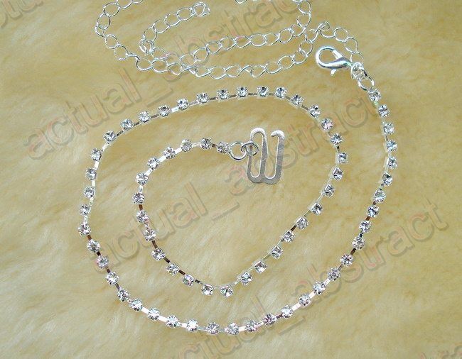 4pairs 1 4row Czech rhinestone crystal clear Bra straps  