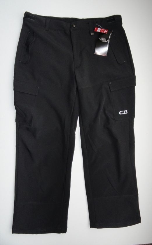 NEW CB Sports Mens Snowboard Ski Snow Pants Black XXL NWT $130  