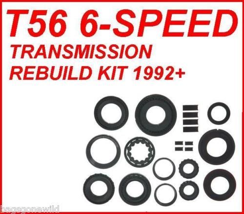 T56 6 SPEED MANUAL TRANSMISSION REBUILD KIT 92  08  