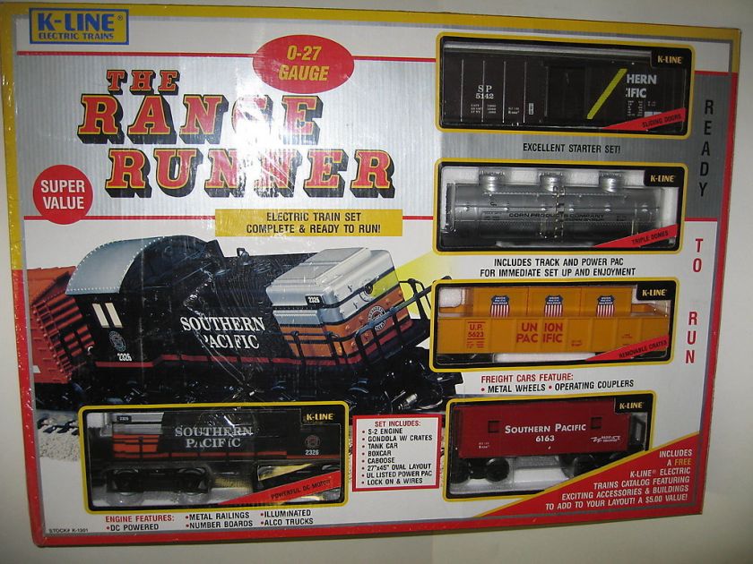 LINE O 1301 RANGE RUNNER DC TRAIN SET VINTAGE  