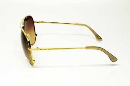 MICHAEL KORS MK 2045S 264 SICILY SUNGLASSES GOLD METAL BROWN LENS 2045 