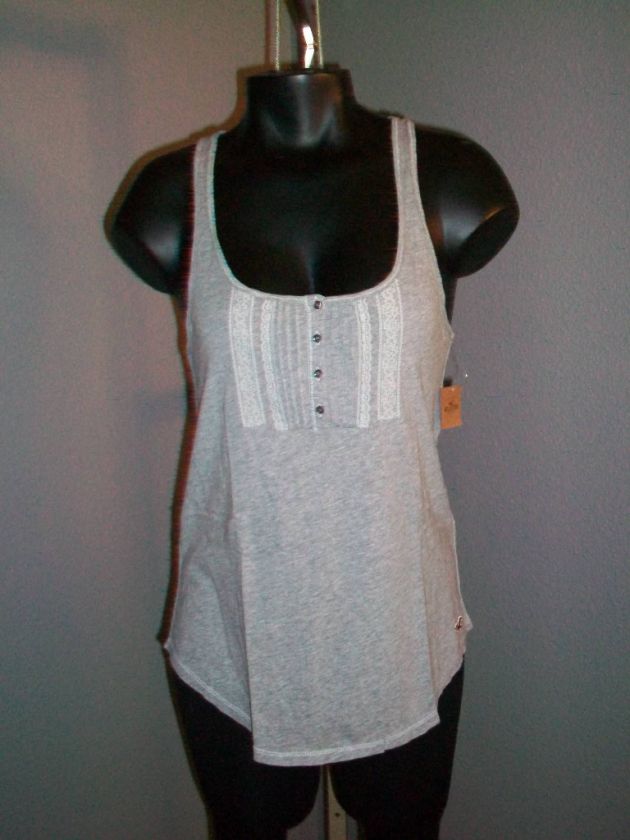 HOLLISTER women cami tank top twisted racerback sexy  