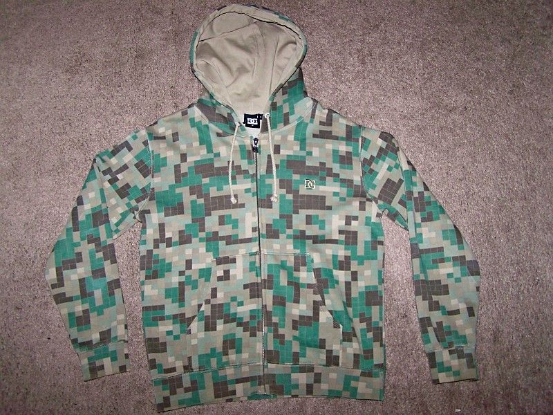   Desert Camouflage Zipper Desert Digital Camo Hoodie PERFECT  