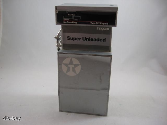 TEXACO GAS PUMP ADVERTISING NOVELTY TRANSISTOR RADIO  