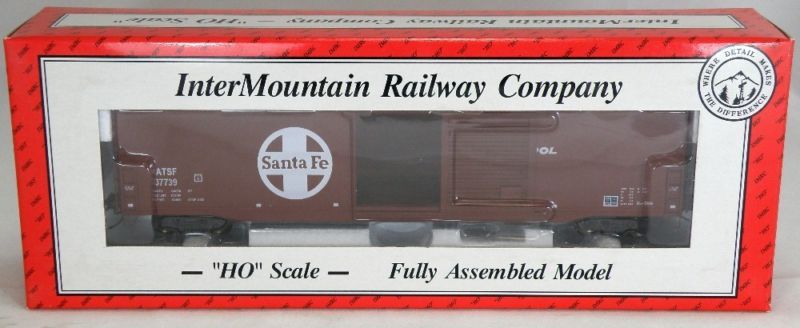 HO Scale 60 PS 1 Boxcar   Santa Fe #37739   IMRC  