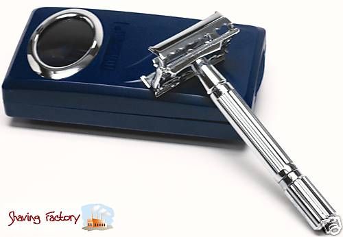 Shaving Factory Double Edge Safety Razor w FREE Derby  