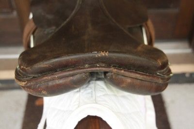   Hermes product. Includes used brown stirrup leather and 5 stirrup