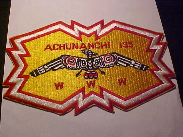 OA ACHUNANCHI LODGE 135 J1 BACKPATCH MINT  