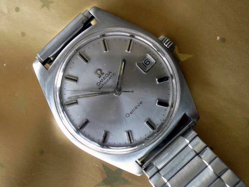 Mens Antique Watch Omega Geneve Vintage wristwatch  