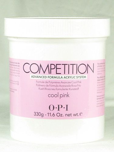 OPI Acrylic Nail Powder Competition COOL PINK 11.6oz  