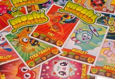 MOSHI MONSTERS MASH UP SERIES 2 BASE CARDS PICK YOUR OWN S TO Z  