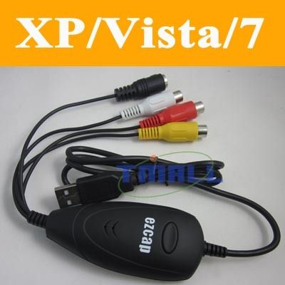 Ezcap USB 2.0 TV DVD VHS Video Capture for XP Vista 7  