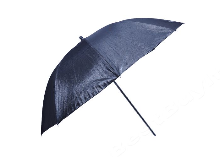 43 110cm Photography Studio Reflective Lighting Umbrella Black Silver 