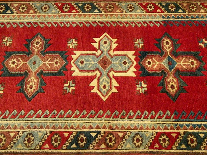 Beautiful Handmade Turkish Kula Wool Runner.  