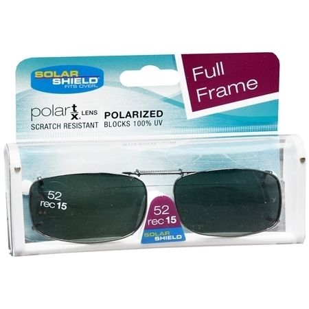 Solar Shield Fits Over Polar T X Lens Gray Ultralight Frame 52 Rec 15 