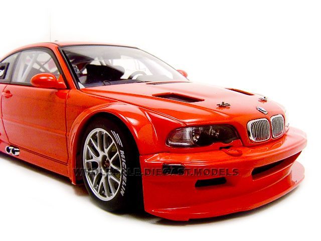   new 118 scale diecast 2005 BMW M3 GTR by Autoartdie cast model car