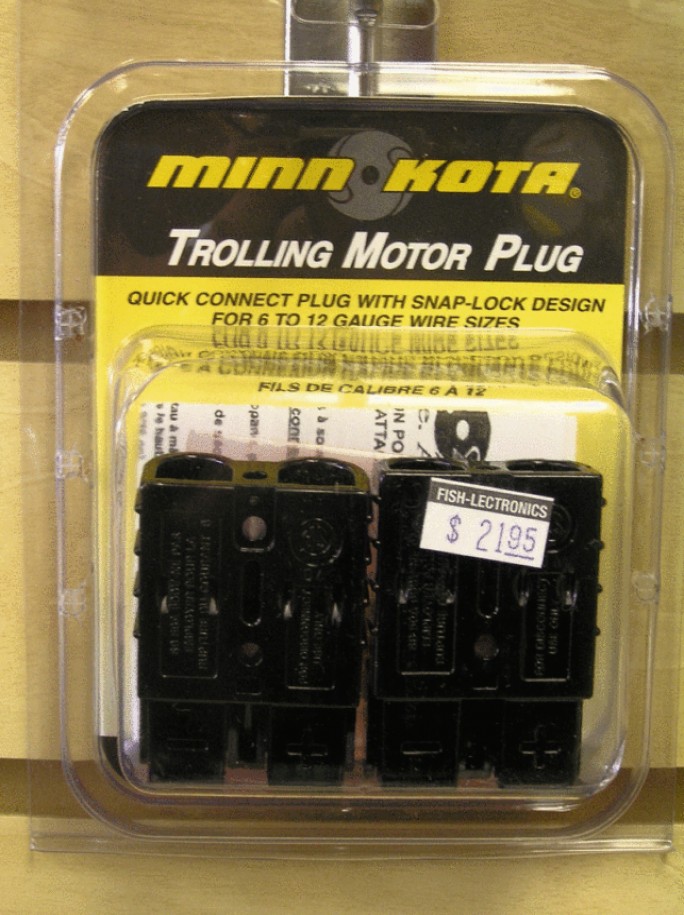 MINN KOTA MKR 20 TROLLING MOTOR PLUG 1865107 NEW 029402027132  