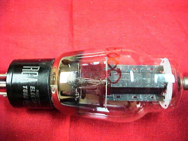 RCA brand   Black Plate   6BG6G / 6BG6 G tube #27  